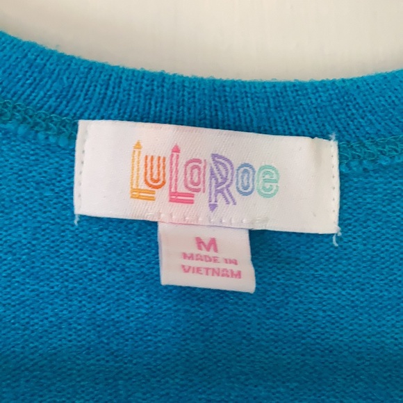 —Medium Blue LuLaRoe Sarah - Picture 3 of 4